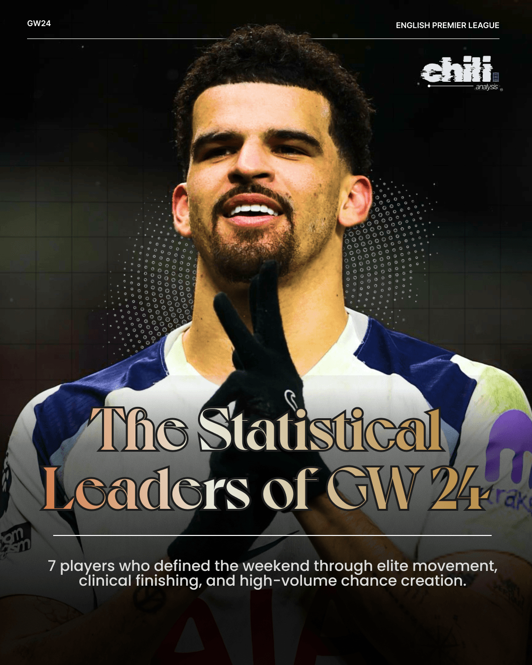 The Statistical Leaders of GW24 Cover